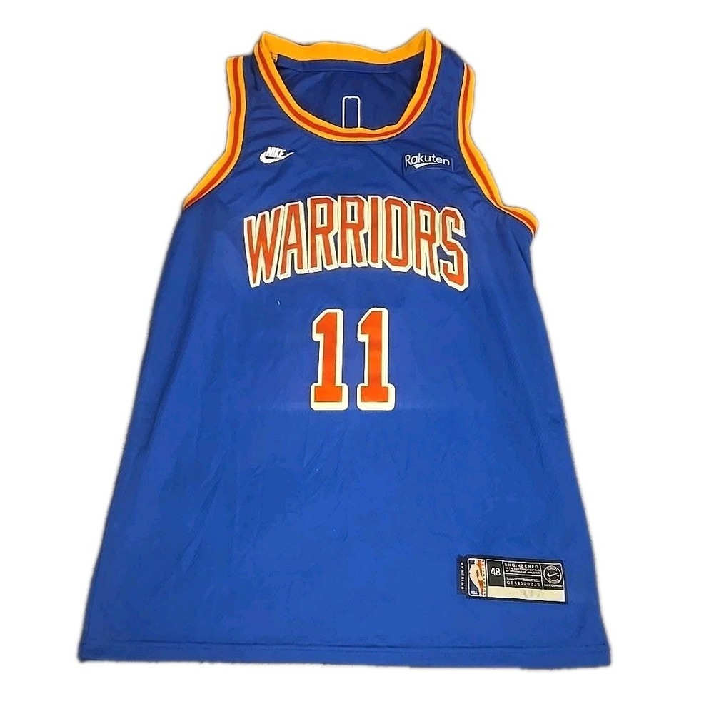 Nike Klay Thompson Jersey Golden State Warriors Classic Edition Swingman Size 48